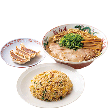 焼きめし餃子定食