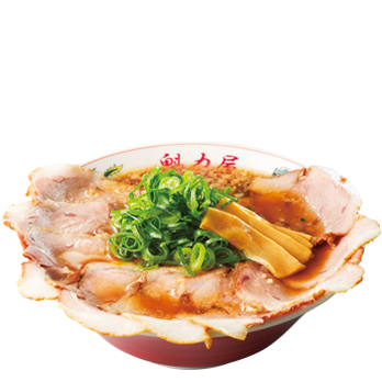 京都背脂醤油肉入りラーメン