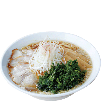 【期間限定】あご煮干し醤油ラーメン 並750円(税別)※フードコート店限定