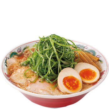 特製醤油九条ねぎ味玉ラーメン